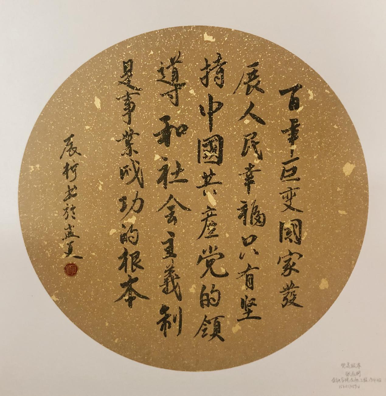 党是根本 张辰柠 金融学院金融工程1904